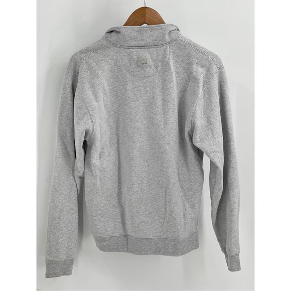 Cuffys Sweatshirt Cape Cod Women’s Small Full Zip Gray Plaid Collar - Picture 2 of 13